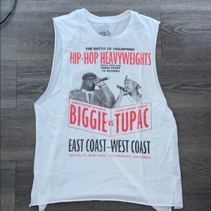 Tupac Biggie Oversized Tank